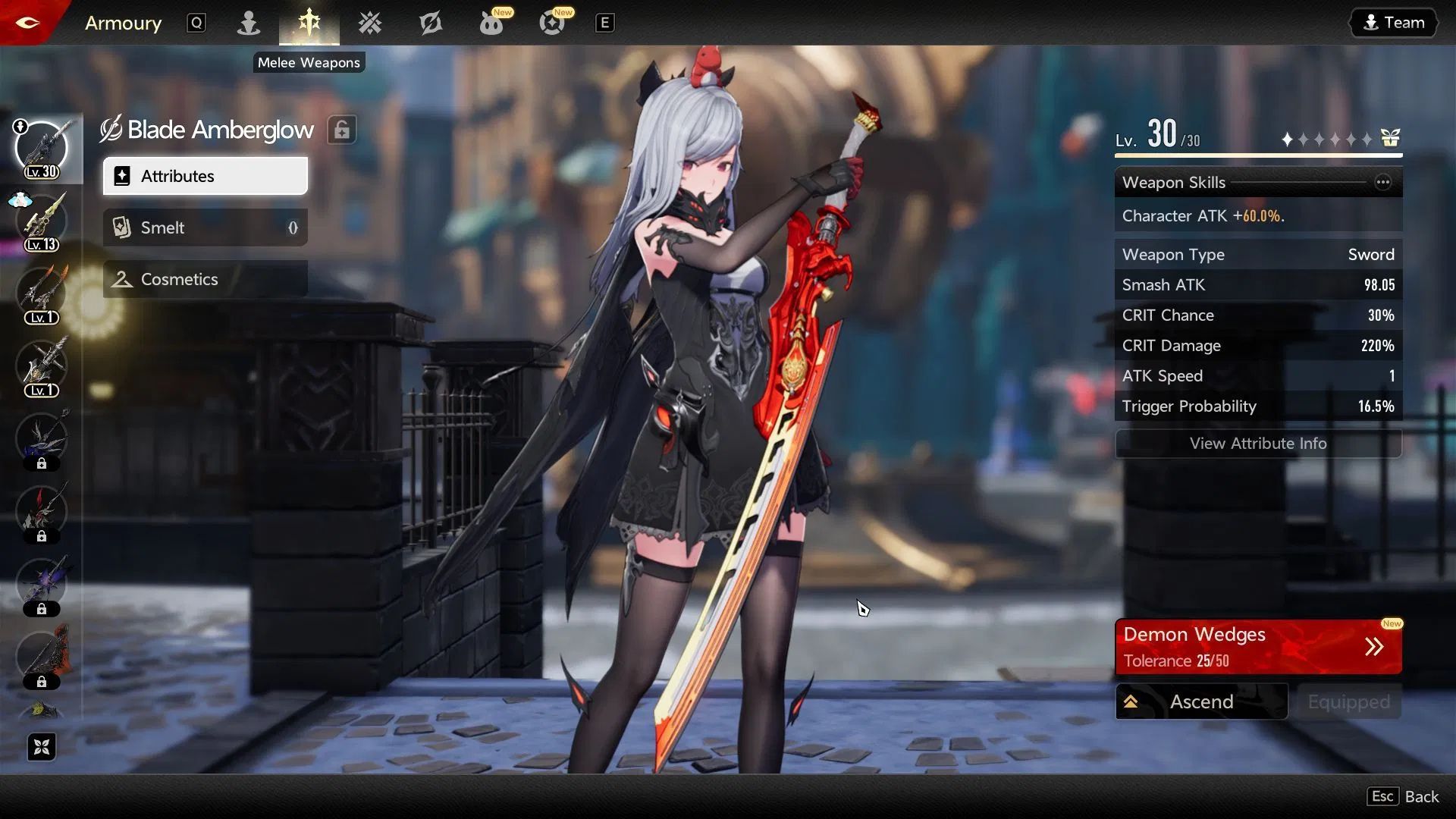 Duet Night Abyss How To Upgrade and Forge Weapons