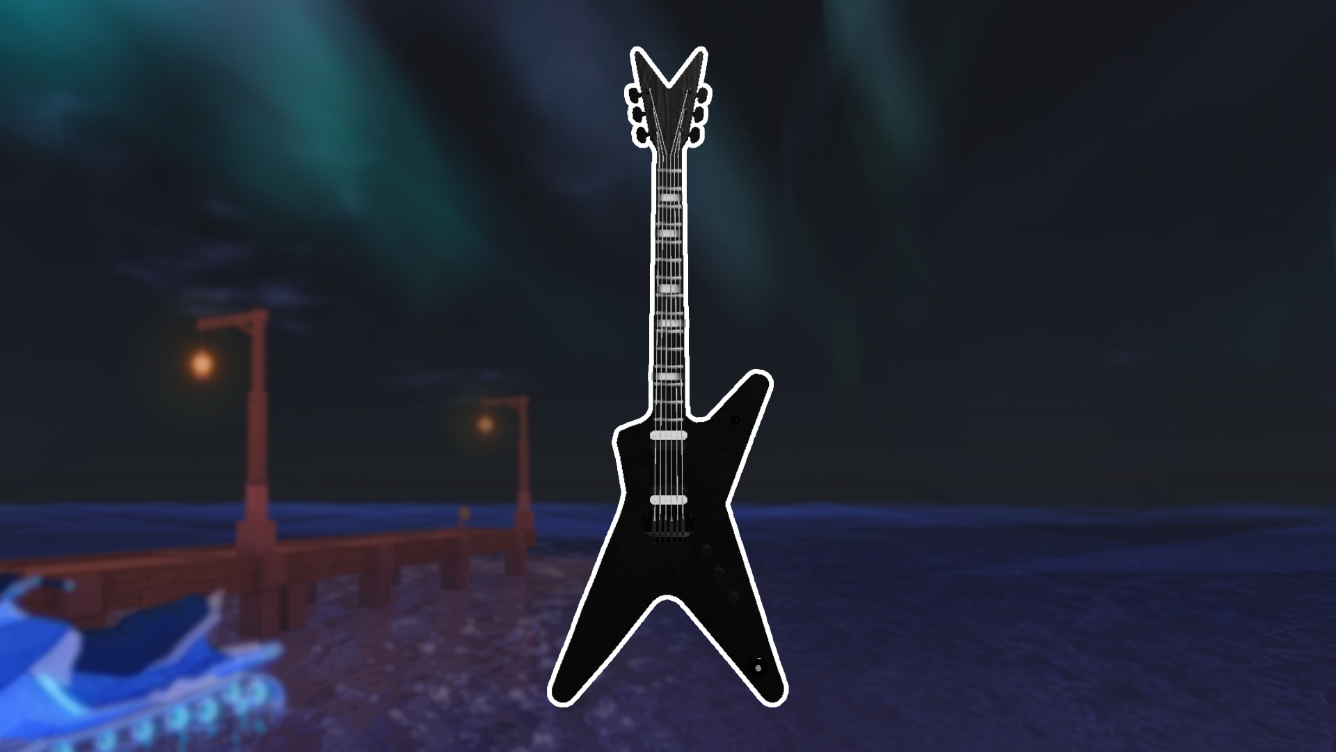 Duskwire Rod in Fisch (Image via Roblox Corporation)