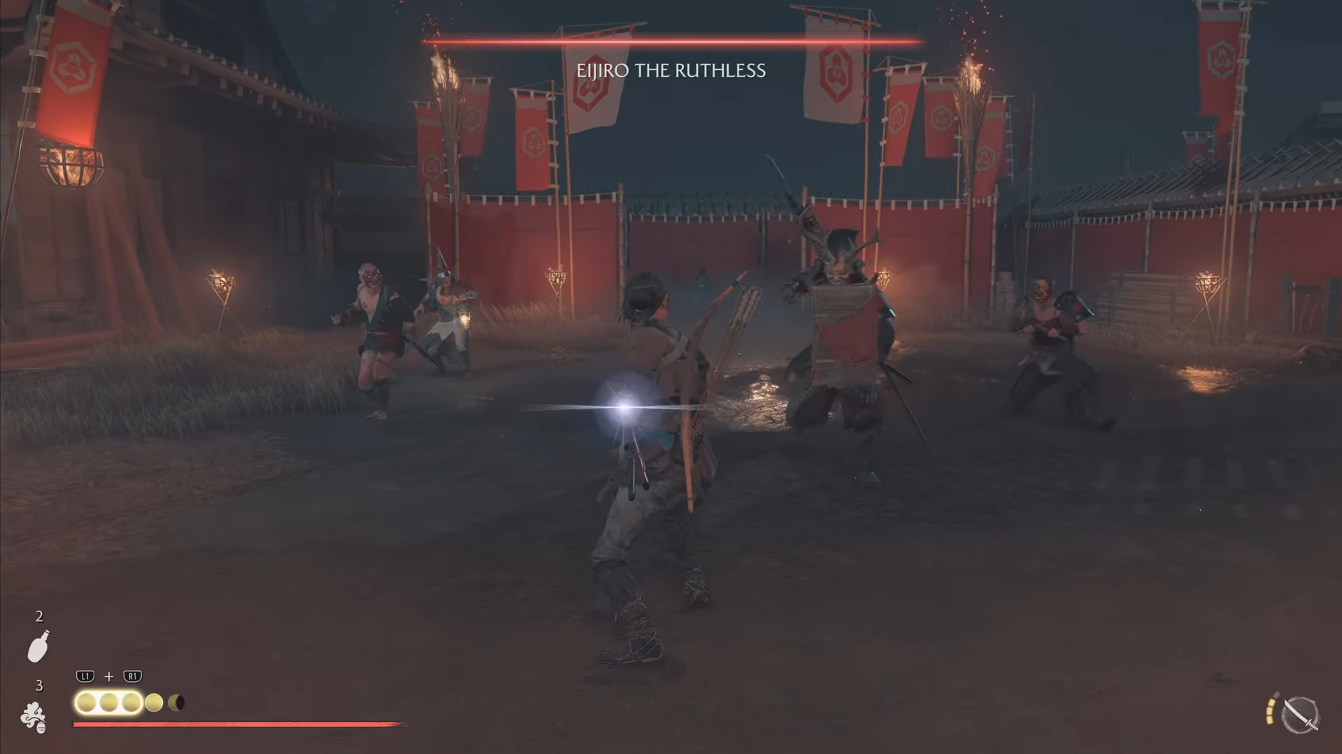 Eijiro the Ruthless fight