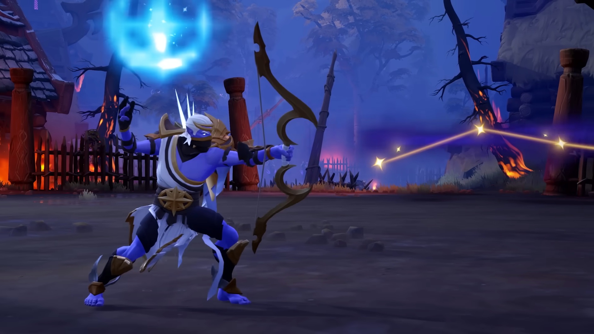 Elarion's excellent mobility enables you to constantly reposition him