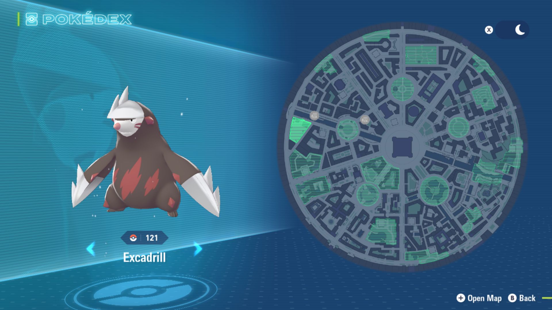Excadrill in Legends Z-A (Image via The Pokemon Company)