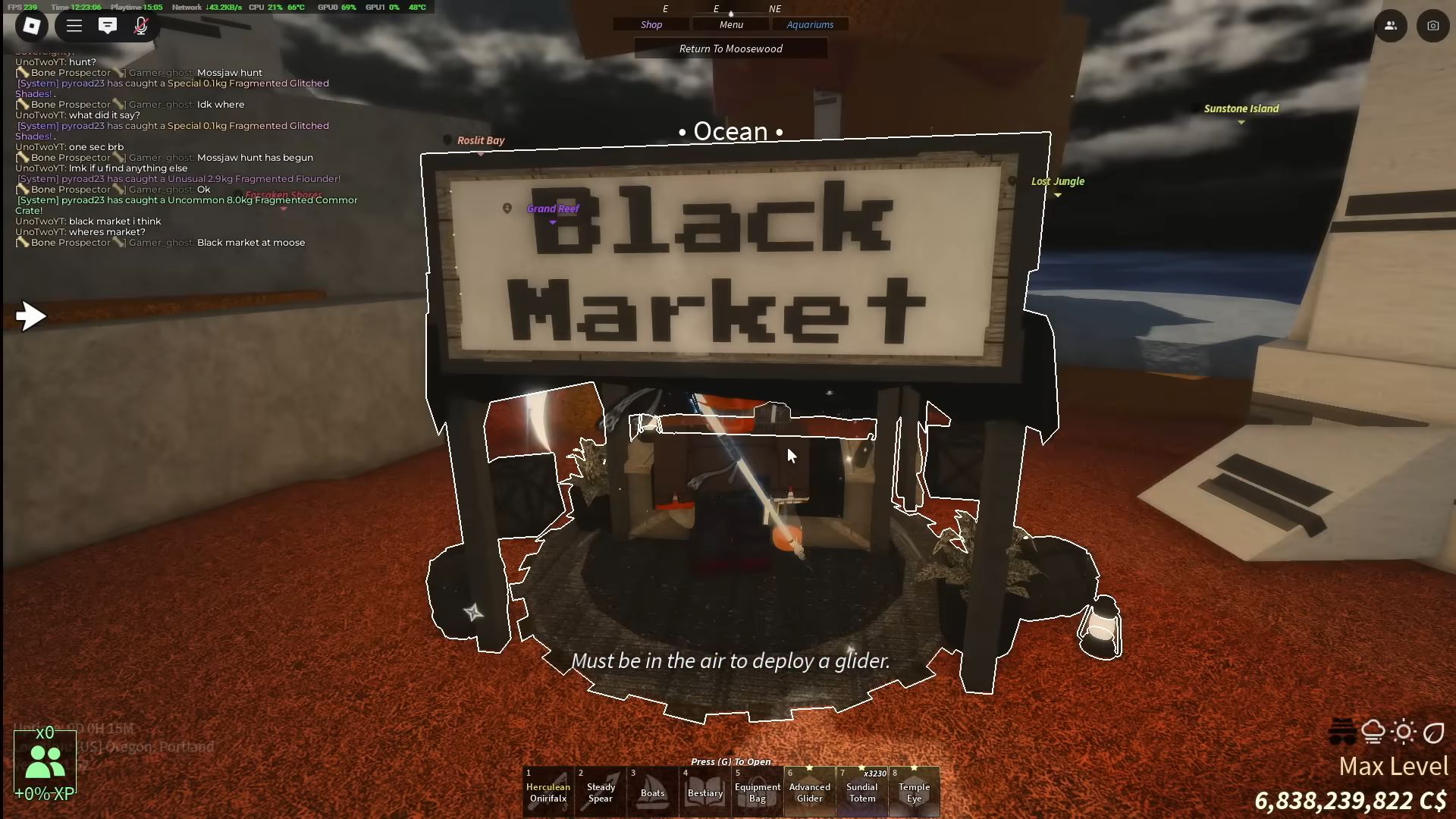 Fisch Black Market (Image via Roblox Corporation)