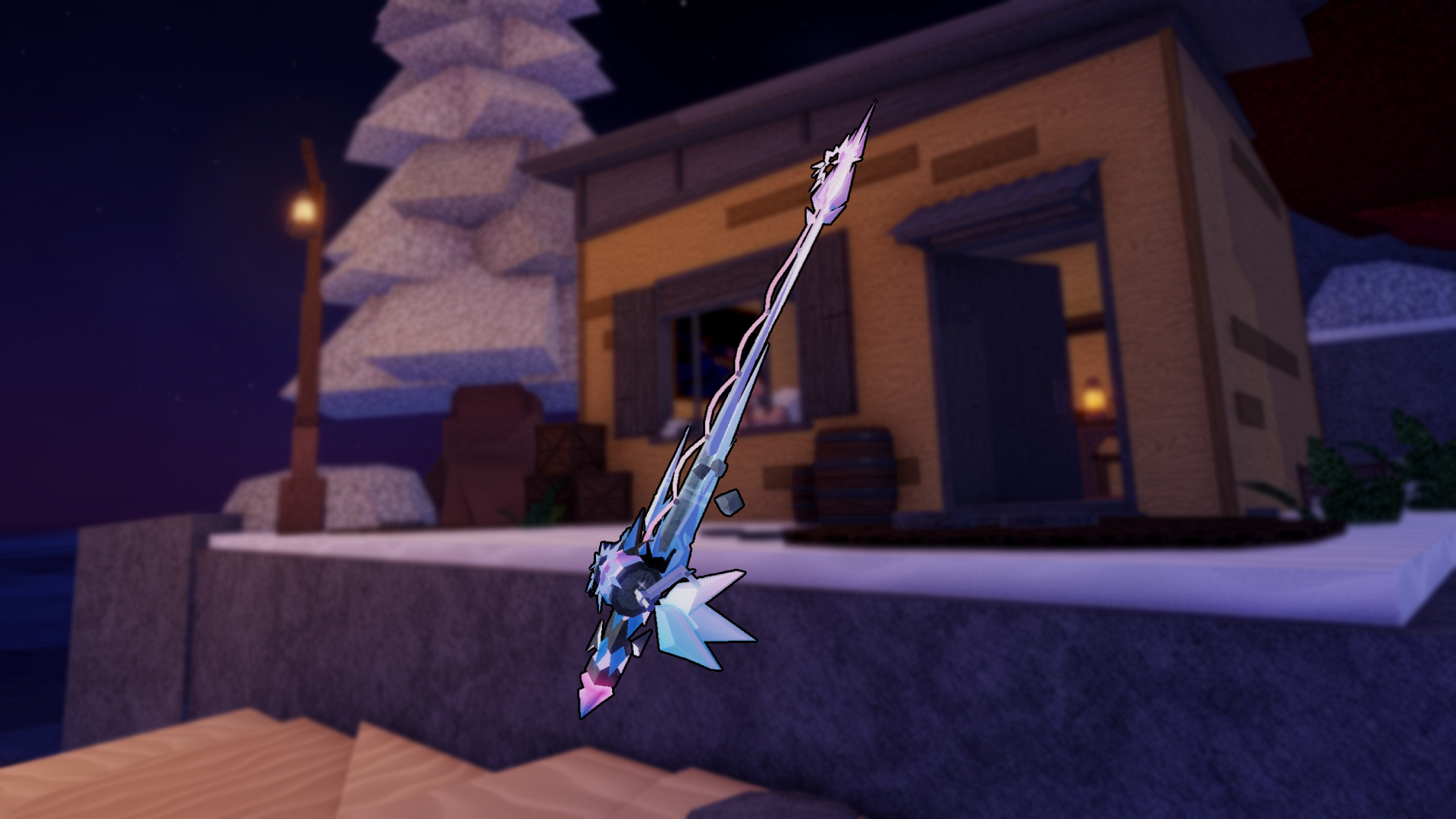 Fisch Rod of the Exalted One (Image via Roblox Corporation)