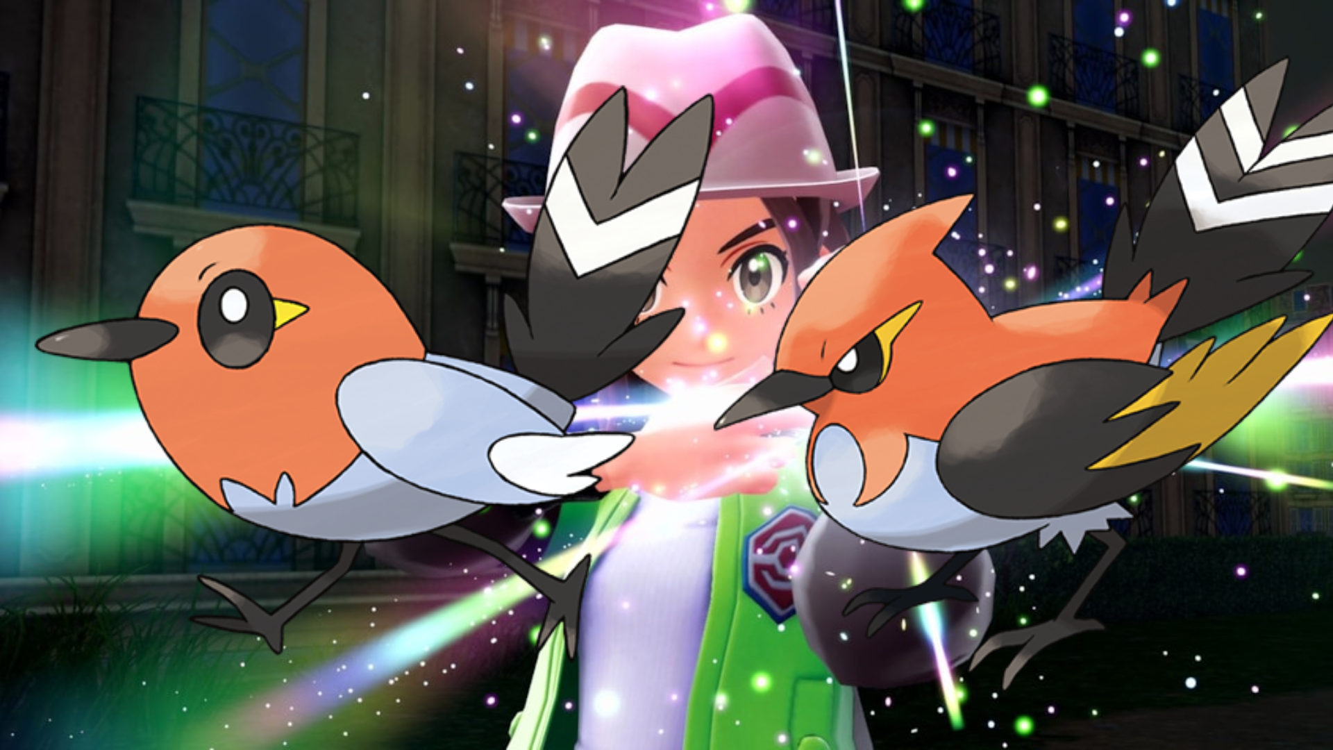 Fletchling evolves into Fletchinder (Image via The Pokemon Company)