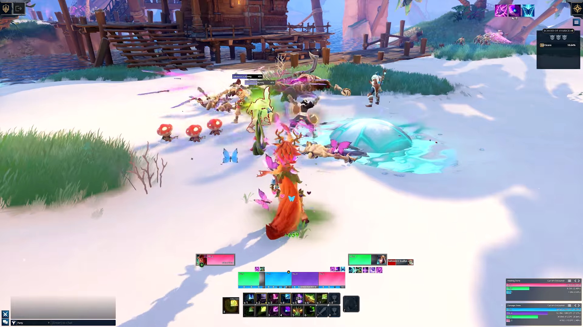 Flutterflies can heal and provide protection to Sylvie's allies
