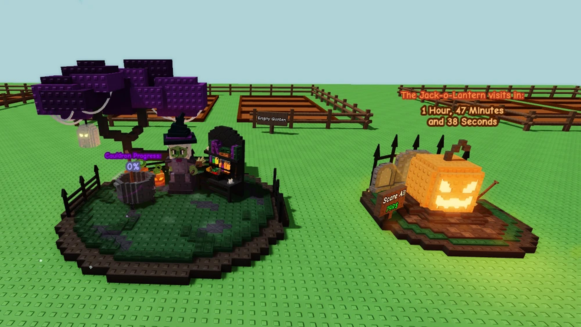 The Ghoul Garden Islands (Image via Roblox Corporation)