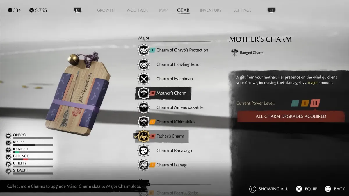 Mother's Charm (Image via Sucker Punch Productions)