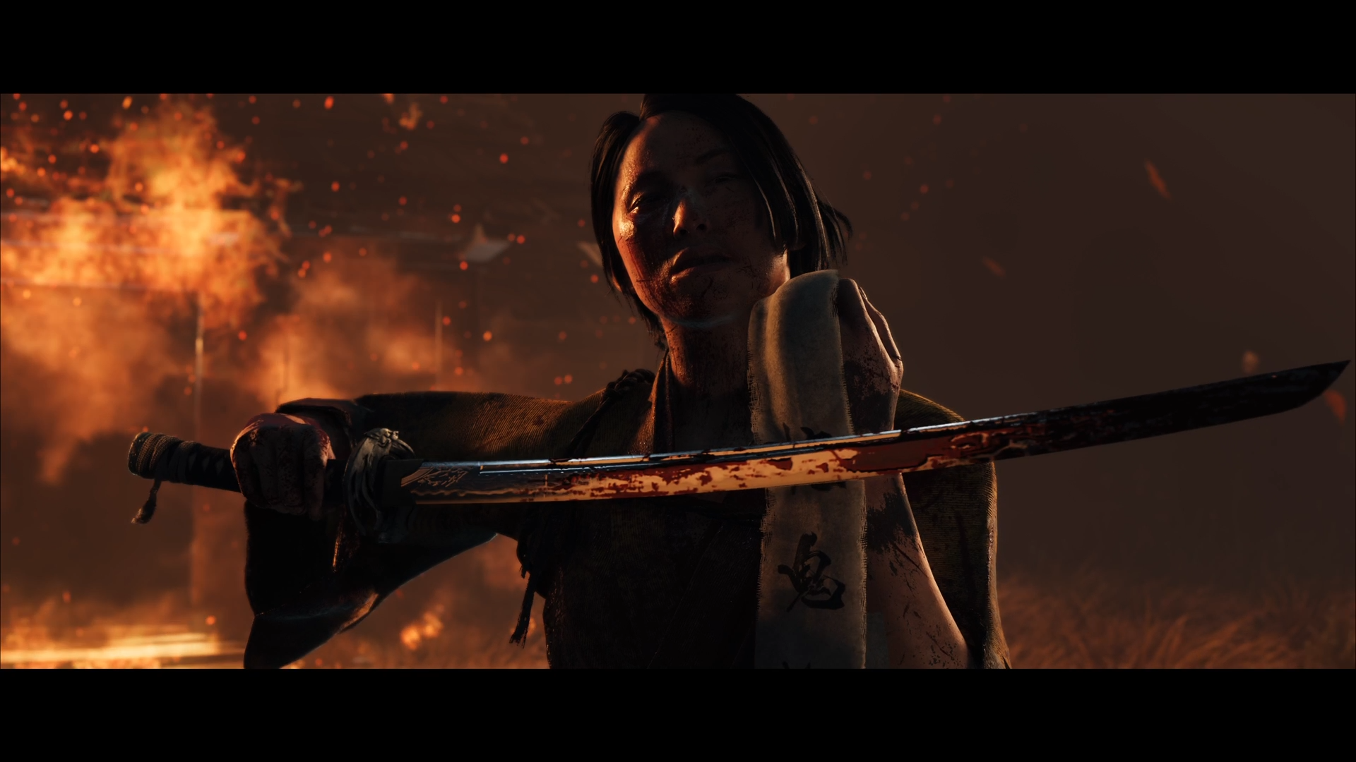 Ghost Of Yotei How To Clean And Sheathe Weapons.