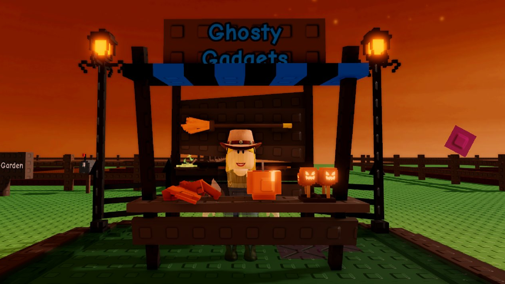 Ghostly Gadgets Shop (Image via Roblox Corporation)