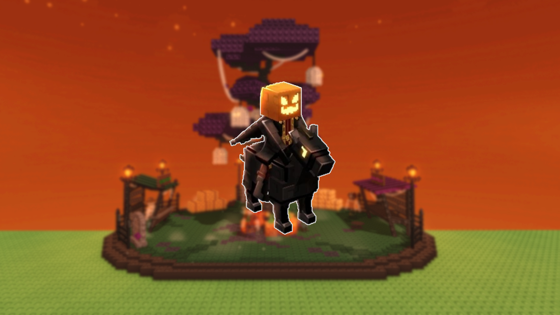 Grow a Garden Headless Horseman pet (Image via Roblox Corporation)
