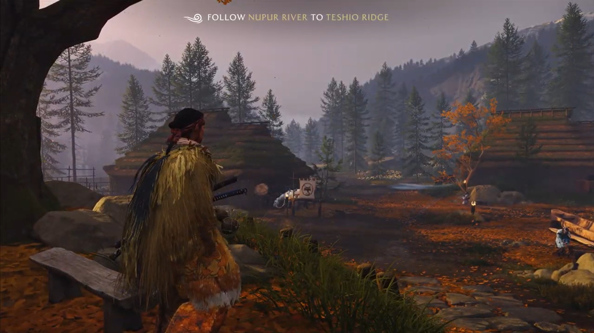 Head to Teshio Ridge (Image via Deltia's Gaming and Sucker Punch)