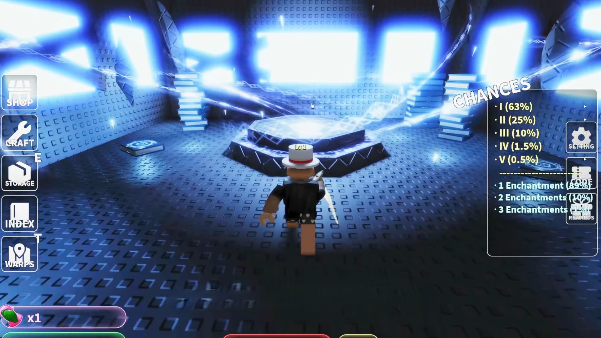 Heads Please Enchantment Guide (Image via Roblox Corporation)