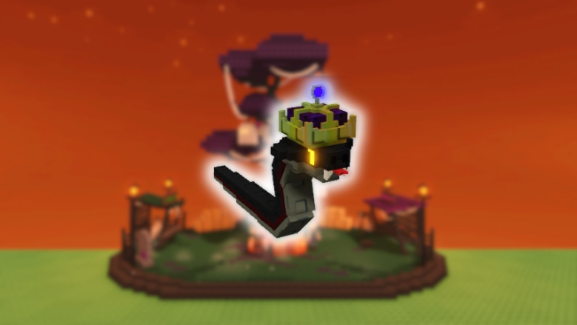Hex Serpent Pet in Grow a Garden (Image via Roblox Corporation)