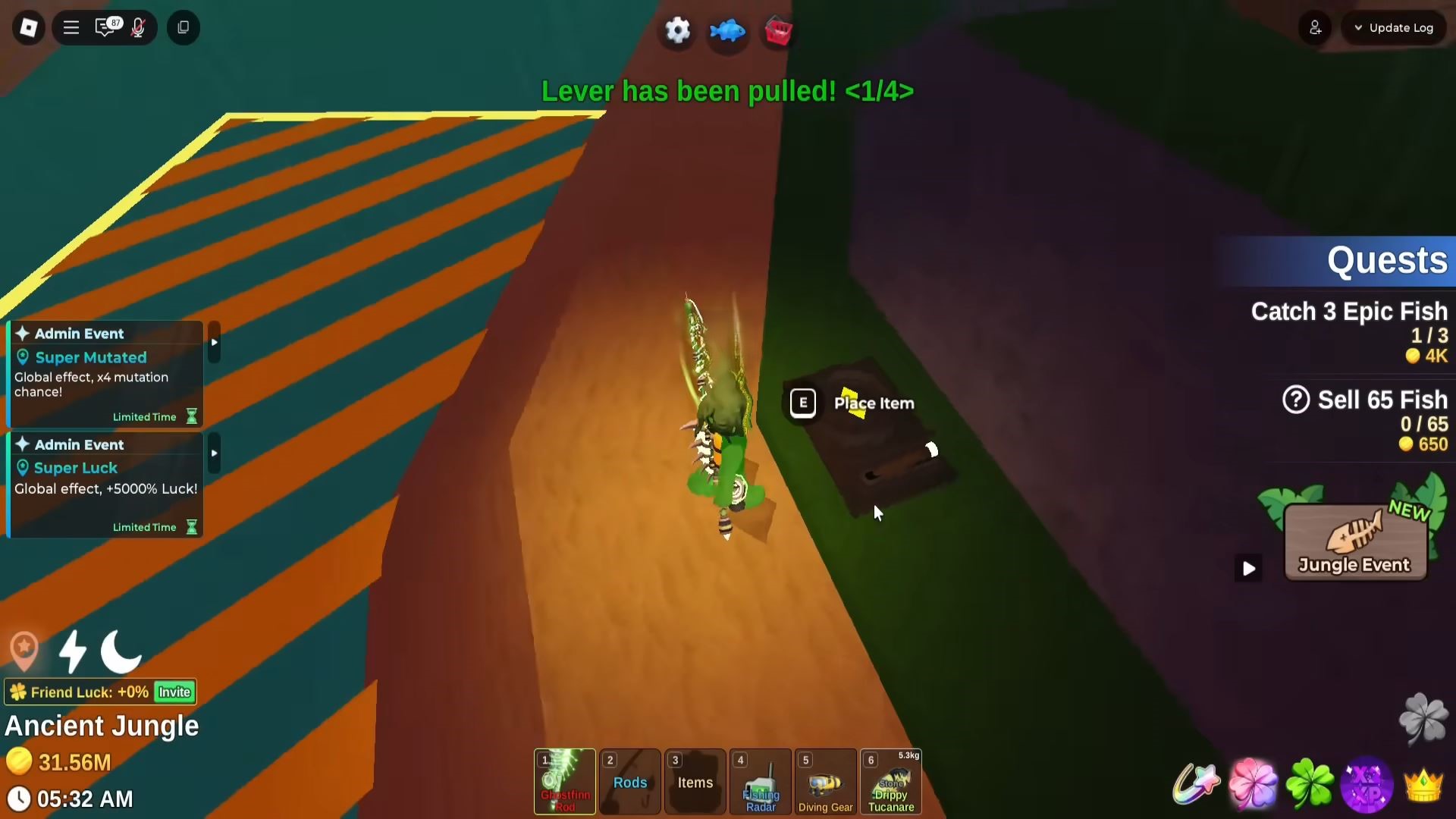 Hourglass Artifact (Image via Roblox Corporation)