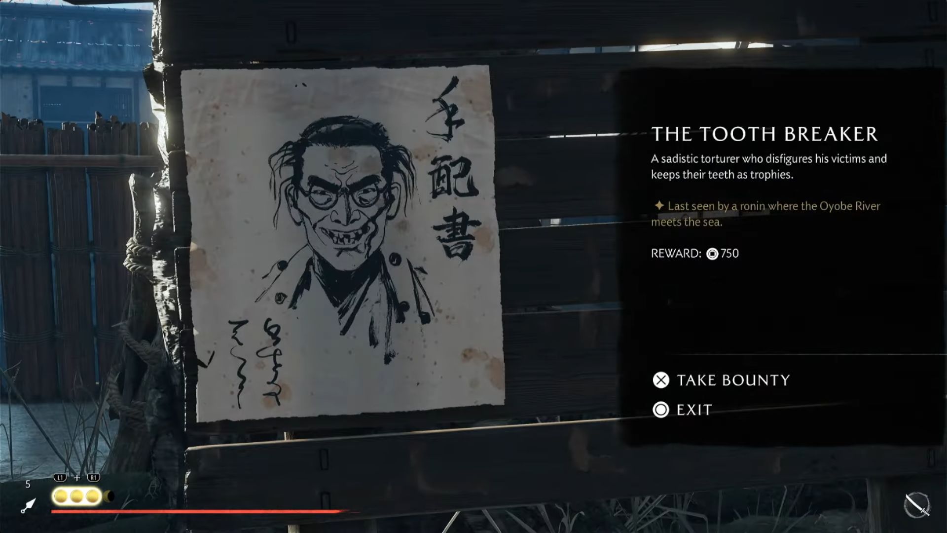 How To Start The Tooth Breaker Bounty in Ghost of Yotei