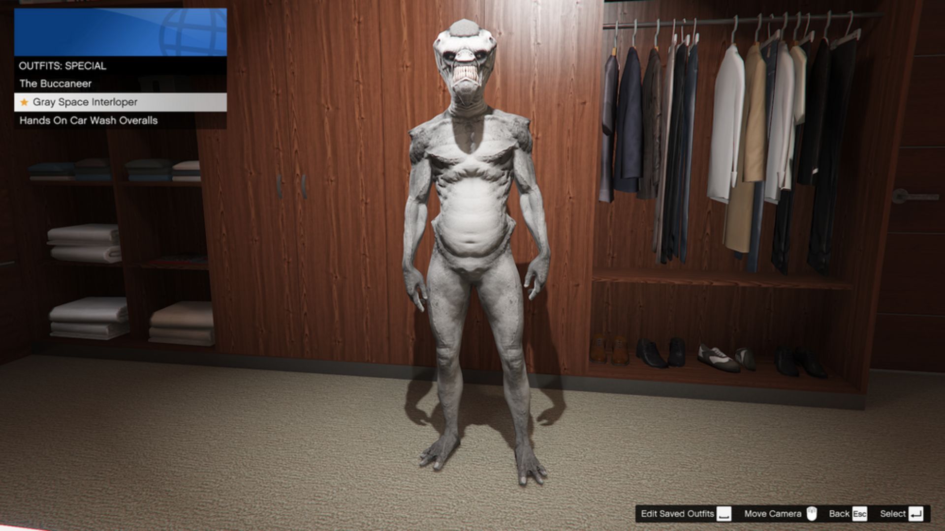 How To Unlock the Grey Space Interloper Outfit in GTA Online