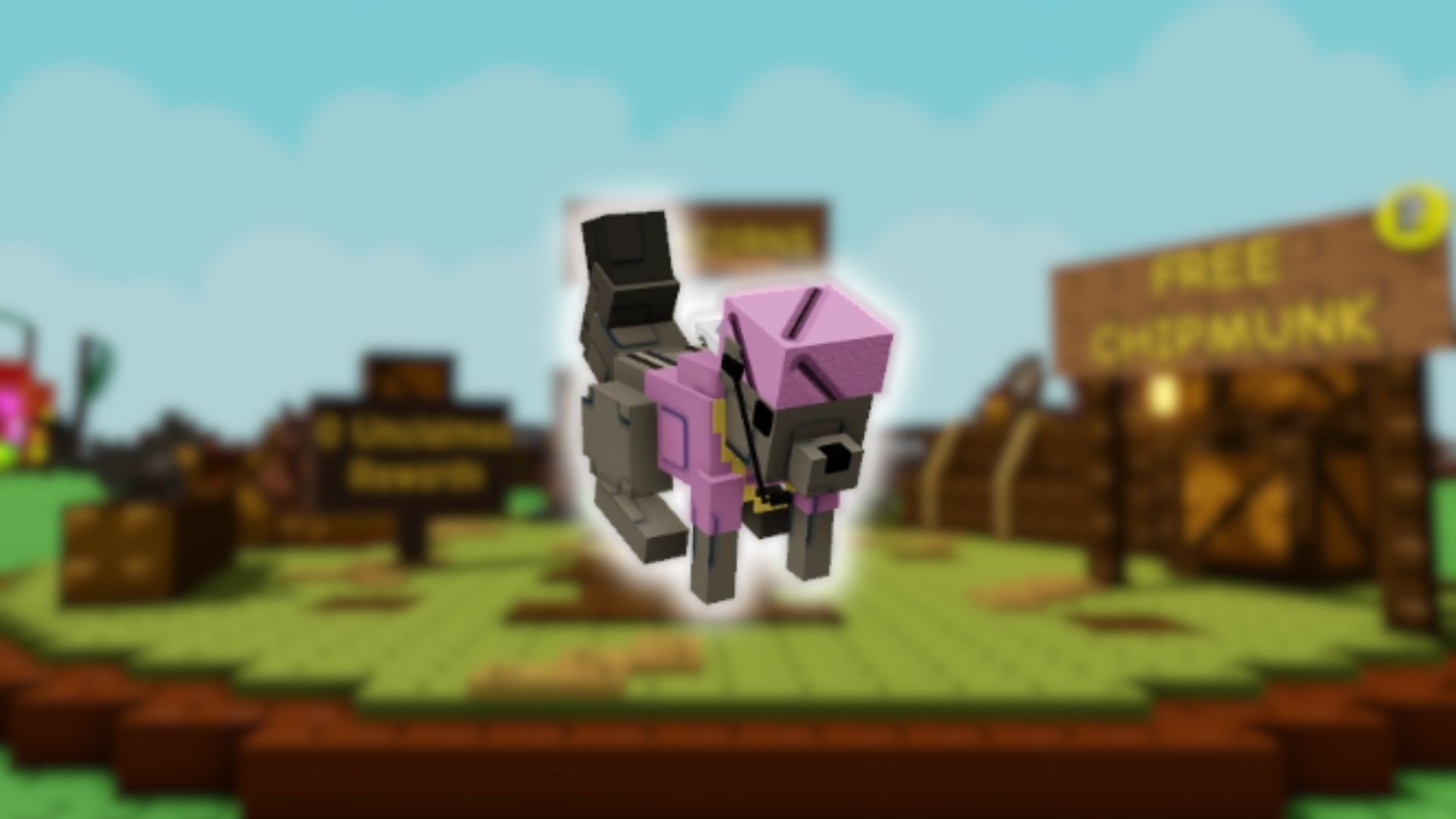 Idol Chipmunk Pet In Grow a Garden (Image via Roblox Corporation)