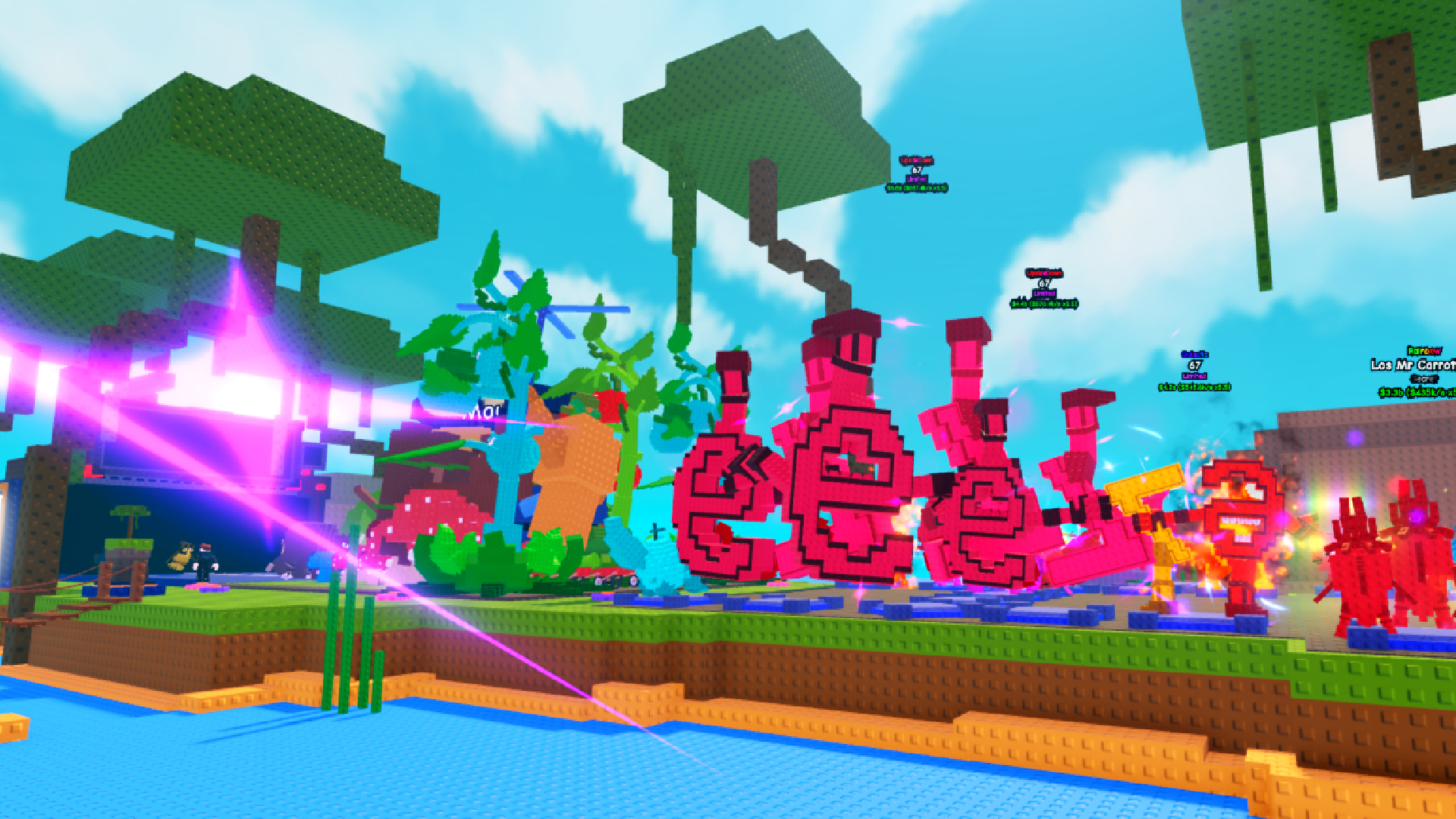 Jungle Biome in Plants Vs Brainrots (Image via Roblox Corporation)