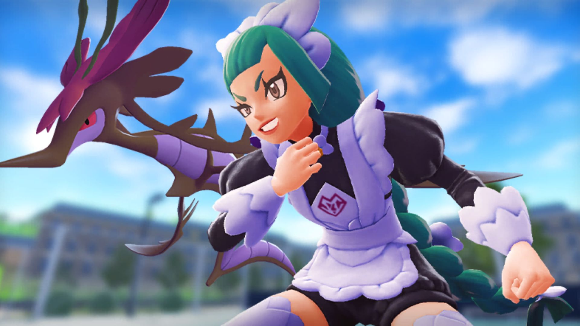 Lebanne and her Dragalge (Image via The Pokemon Company)
