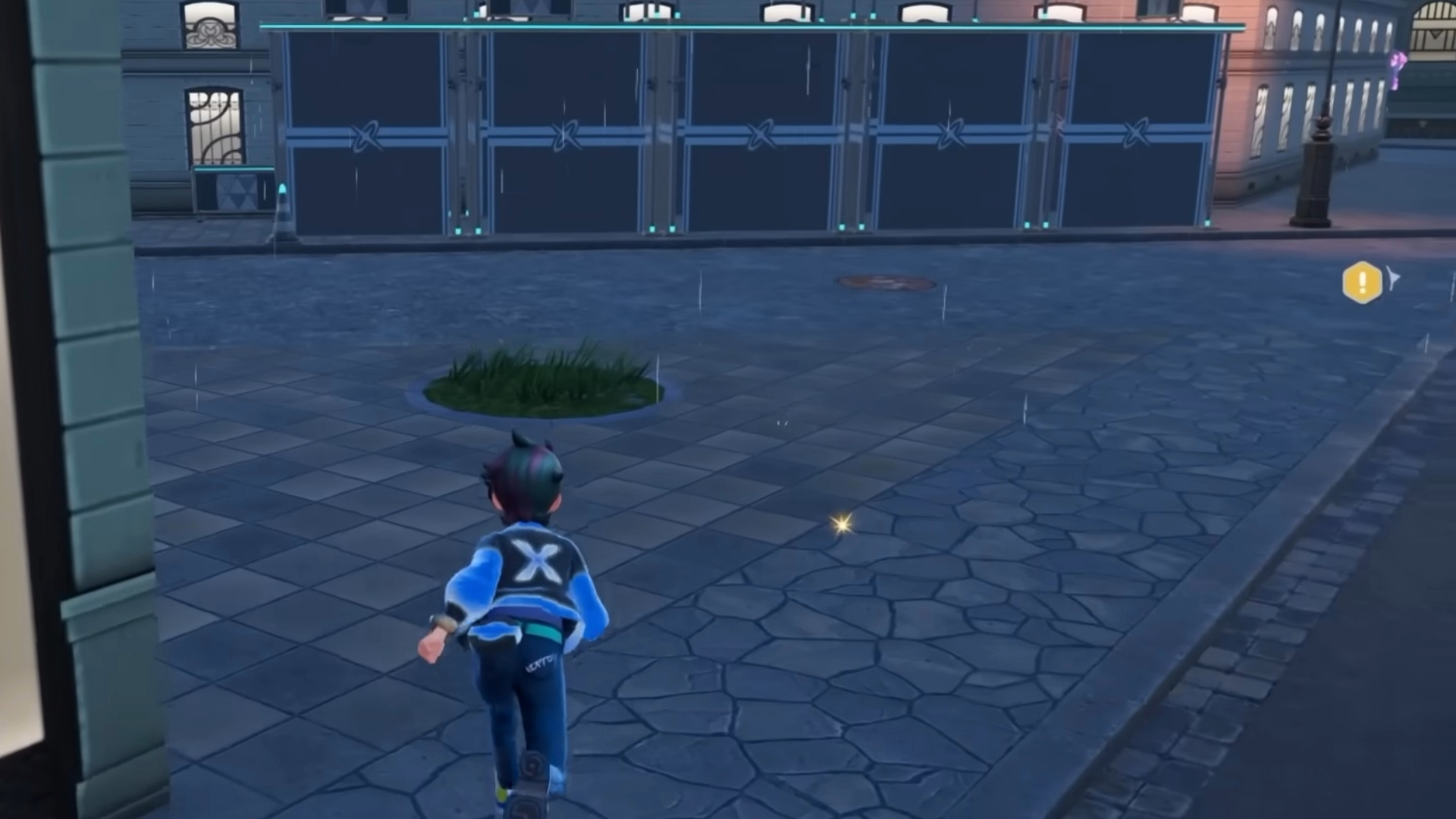 Little sparkles on the ground signal treasures