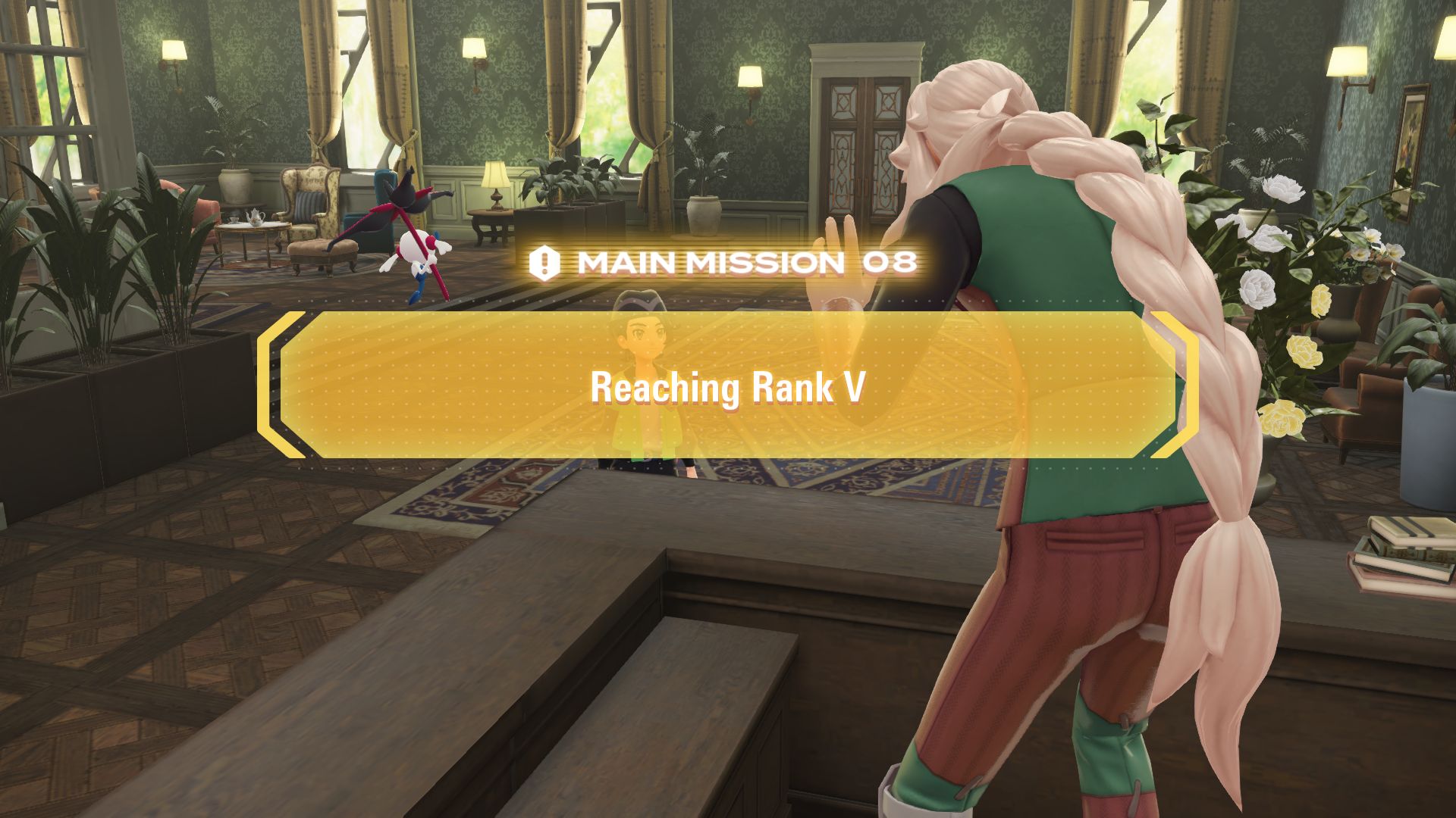 Main Mission 8 is reaching Rank V in Legends Z-A (Image via The Pokemon Company)