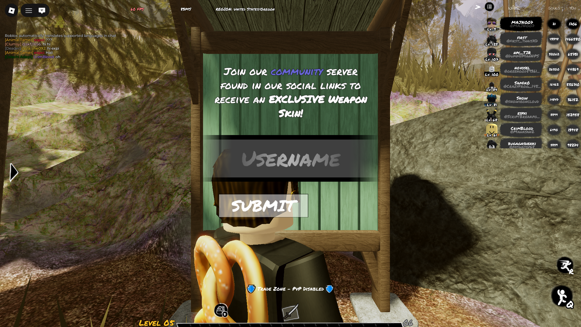 An image from Zo Samurai in Roblox