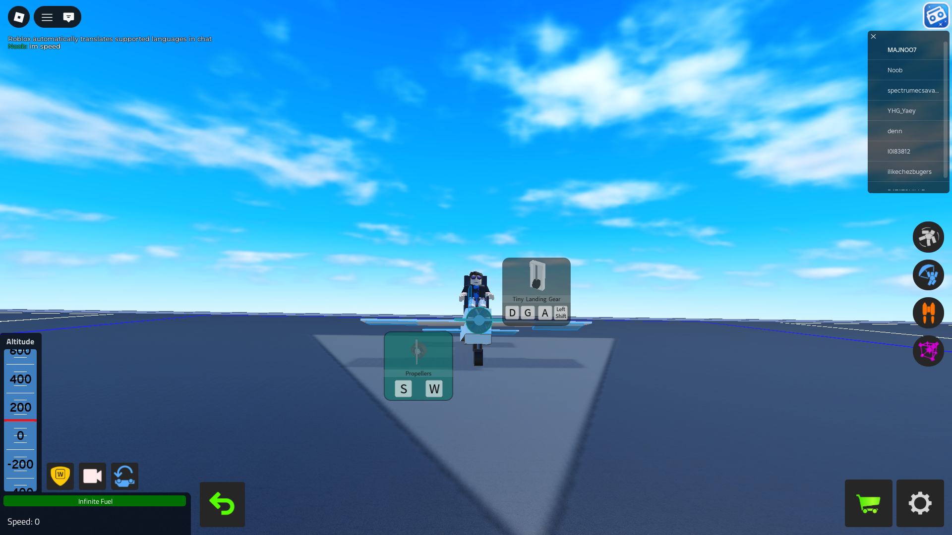An image from Plane Crazy in Roblox