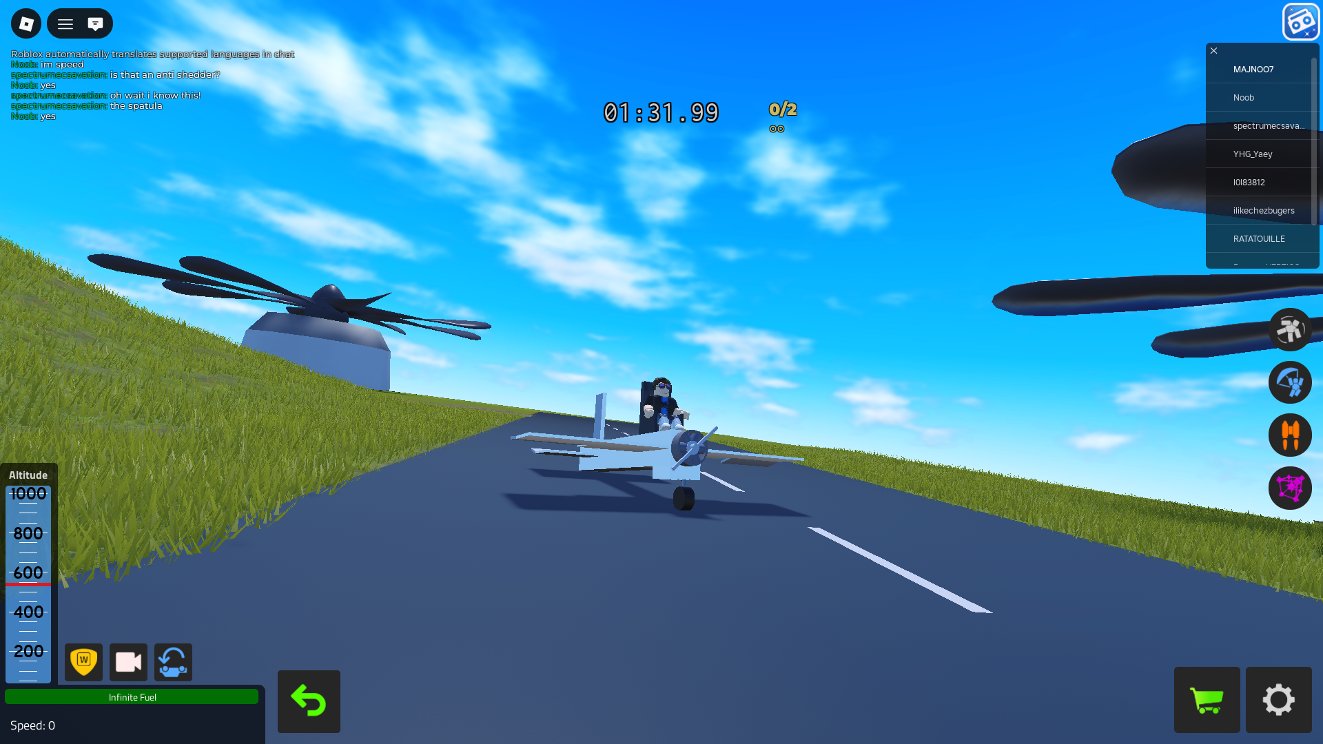 An image from Plane Crazy in Roblox
