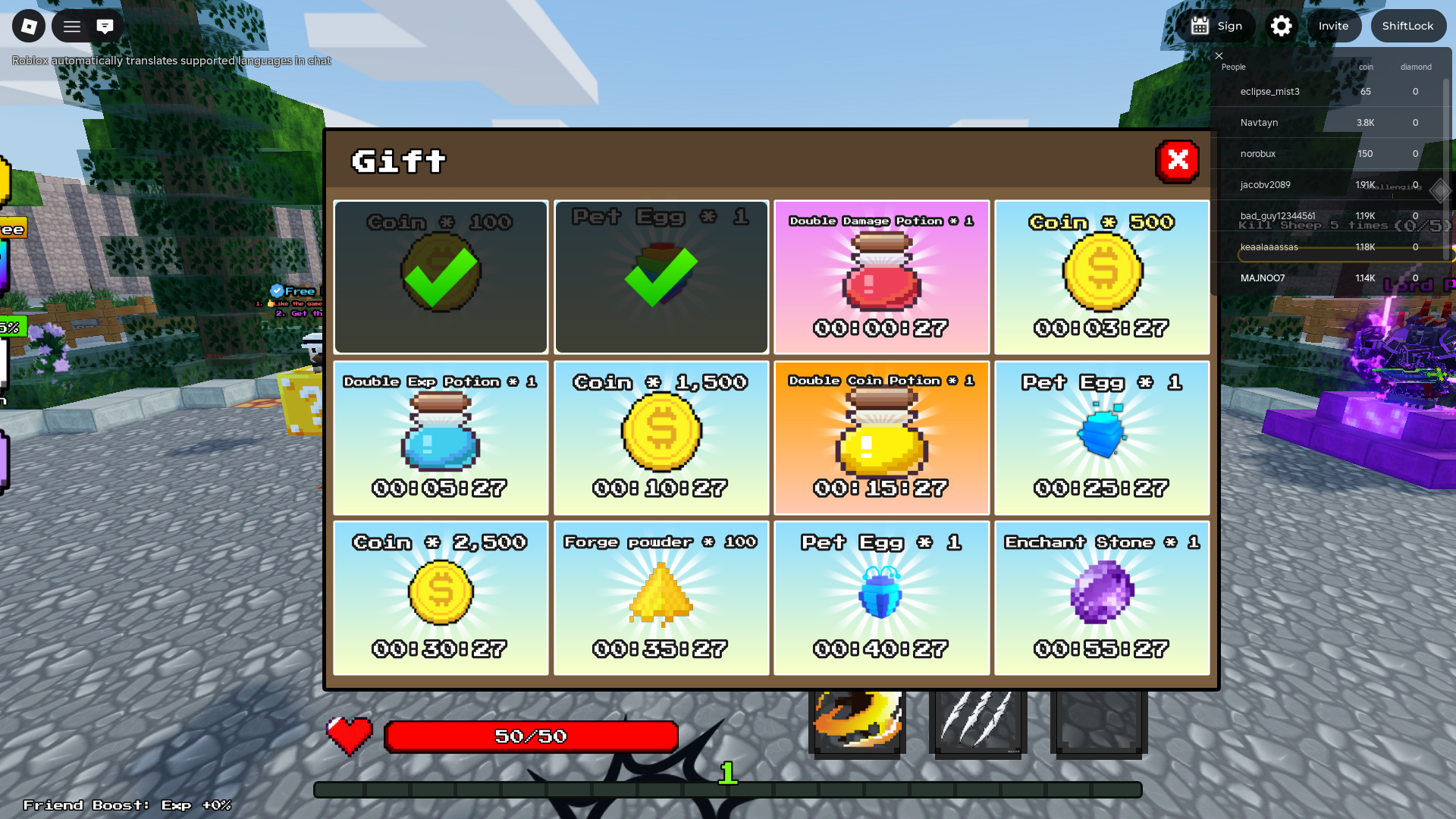 An image from Slasher Blade Loot in Roblox
