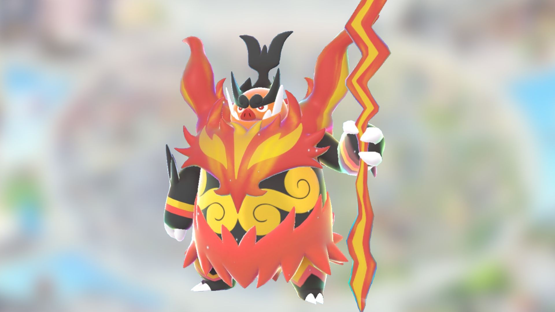 Mega Emboar (Image via The Pokemon Company)