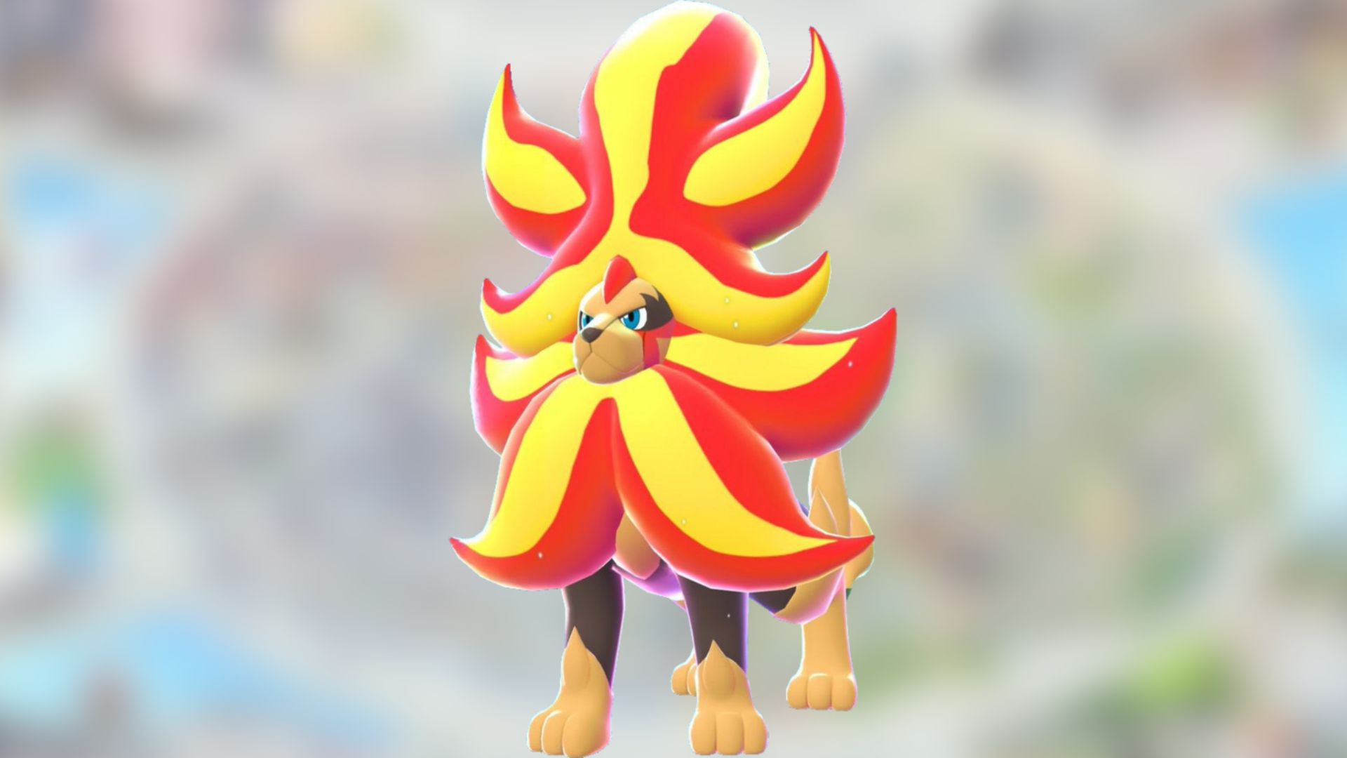 Mega Pyroar (Image via The Pokemon Company)