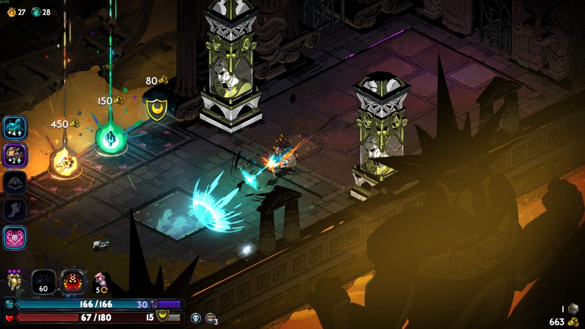 Use the God Mode in Hades 2 (Image via Supergiant Games | Deltia’s Gaming)