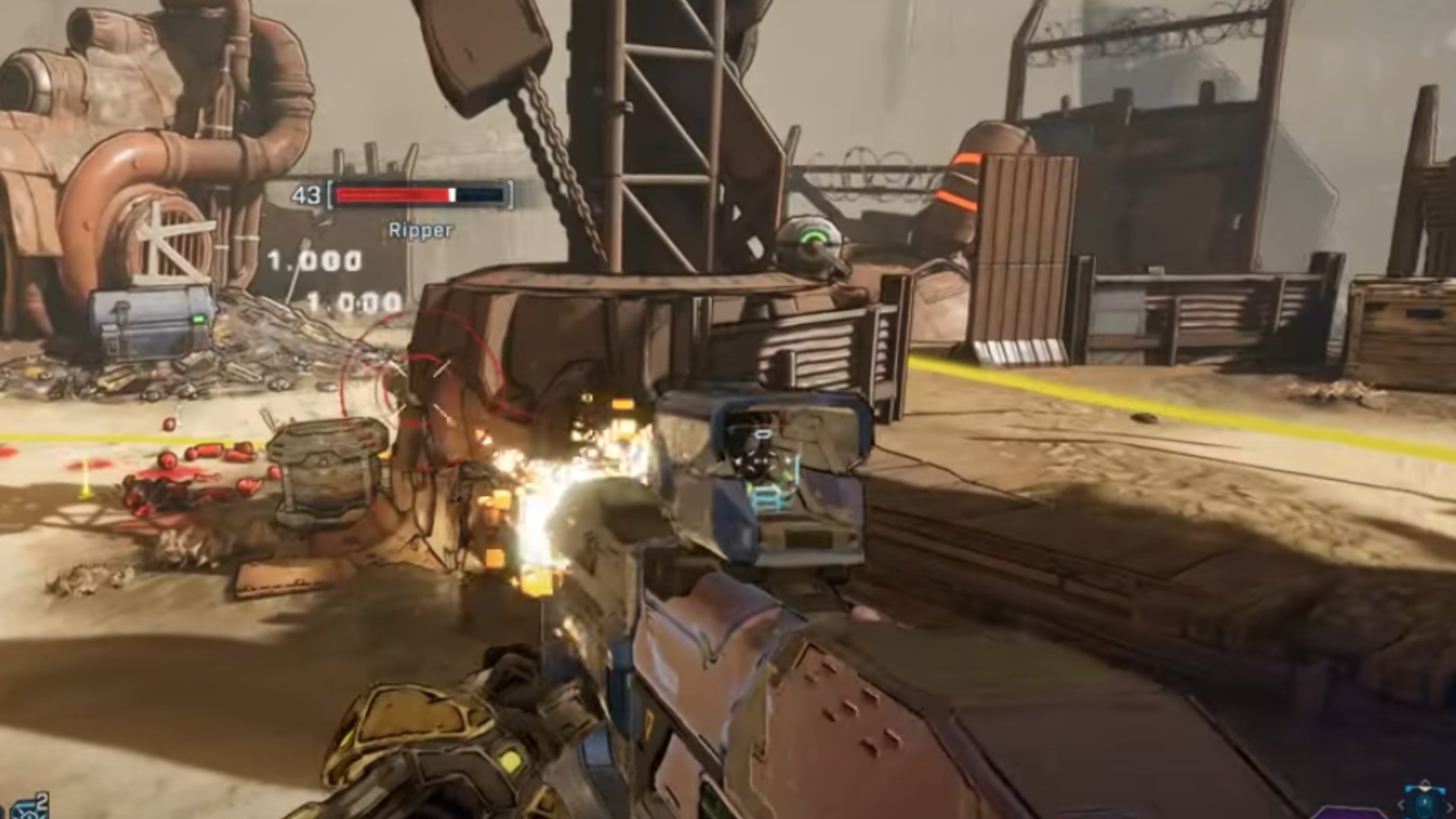 Some of the Tonnage Peel Collectibles require eliminating enemies (Image via 2K)