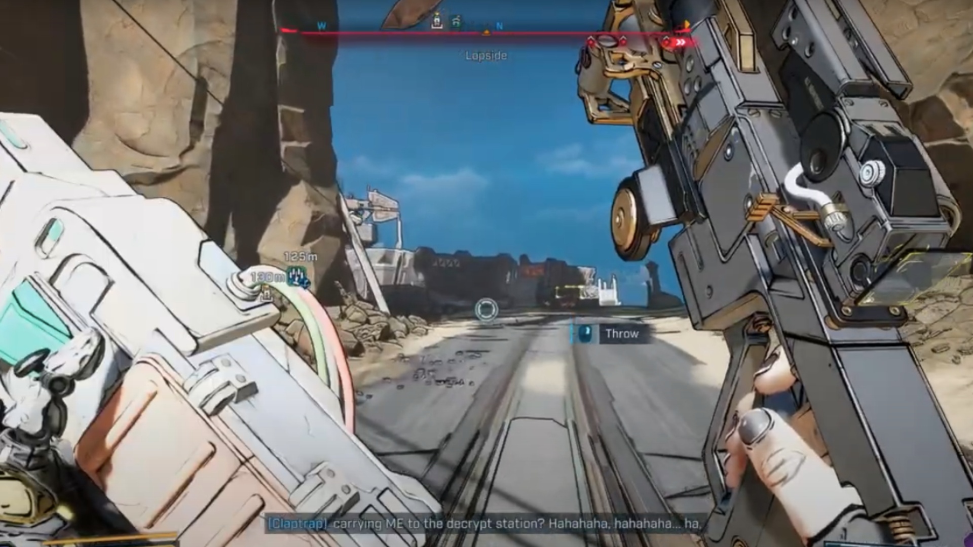 Take the Lost Capsule to the nearby Safehouse (Image via 2K)