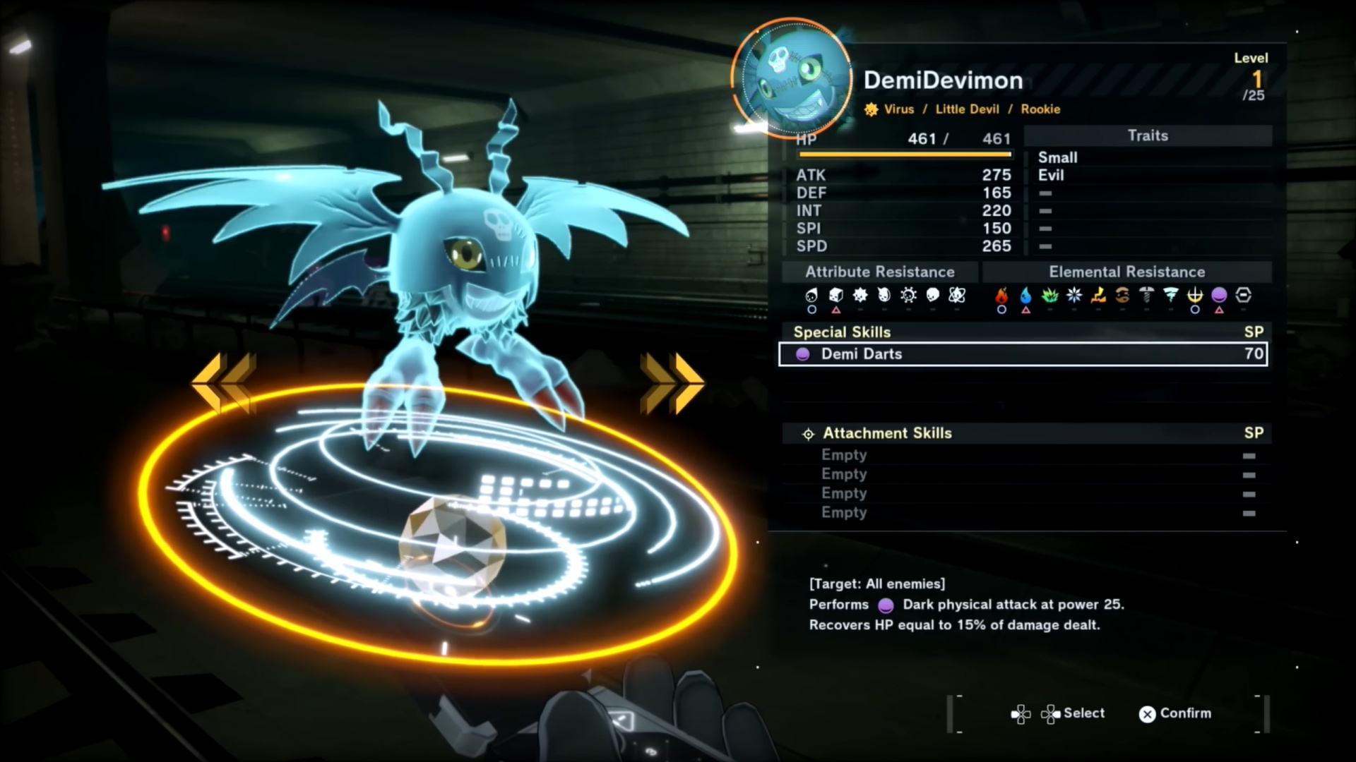 Pick your first Digimon (Image via Bandai Namco Entertainment)