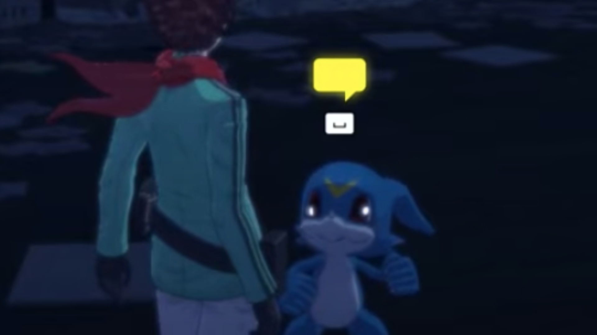 Veemon in the game (Image via Bandai Namco Entertainment)