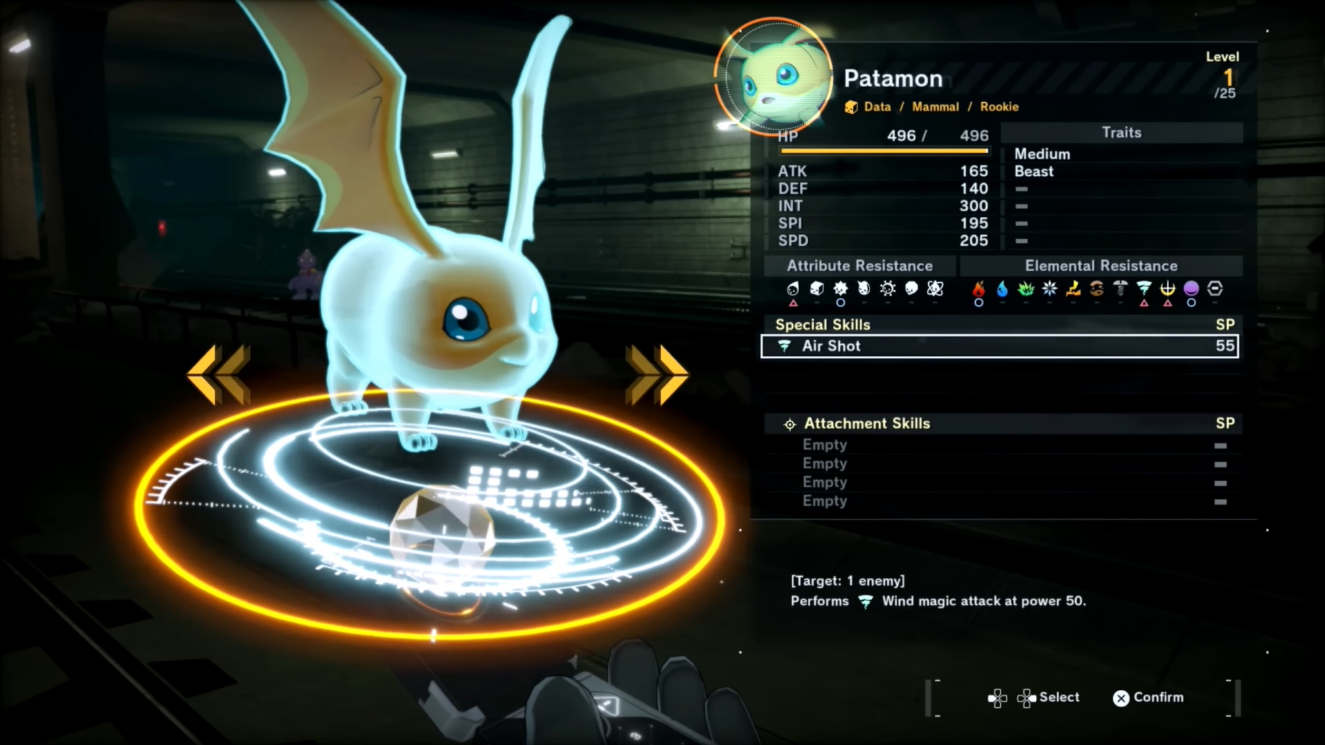 Patamon has many Digivolutions (Image via Bandai Namco Entertainment)