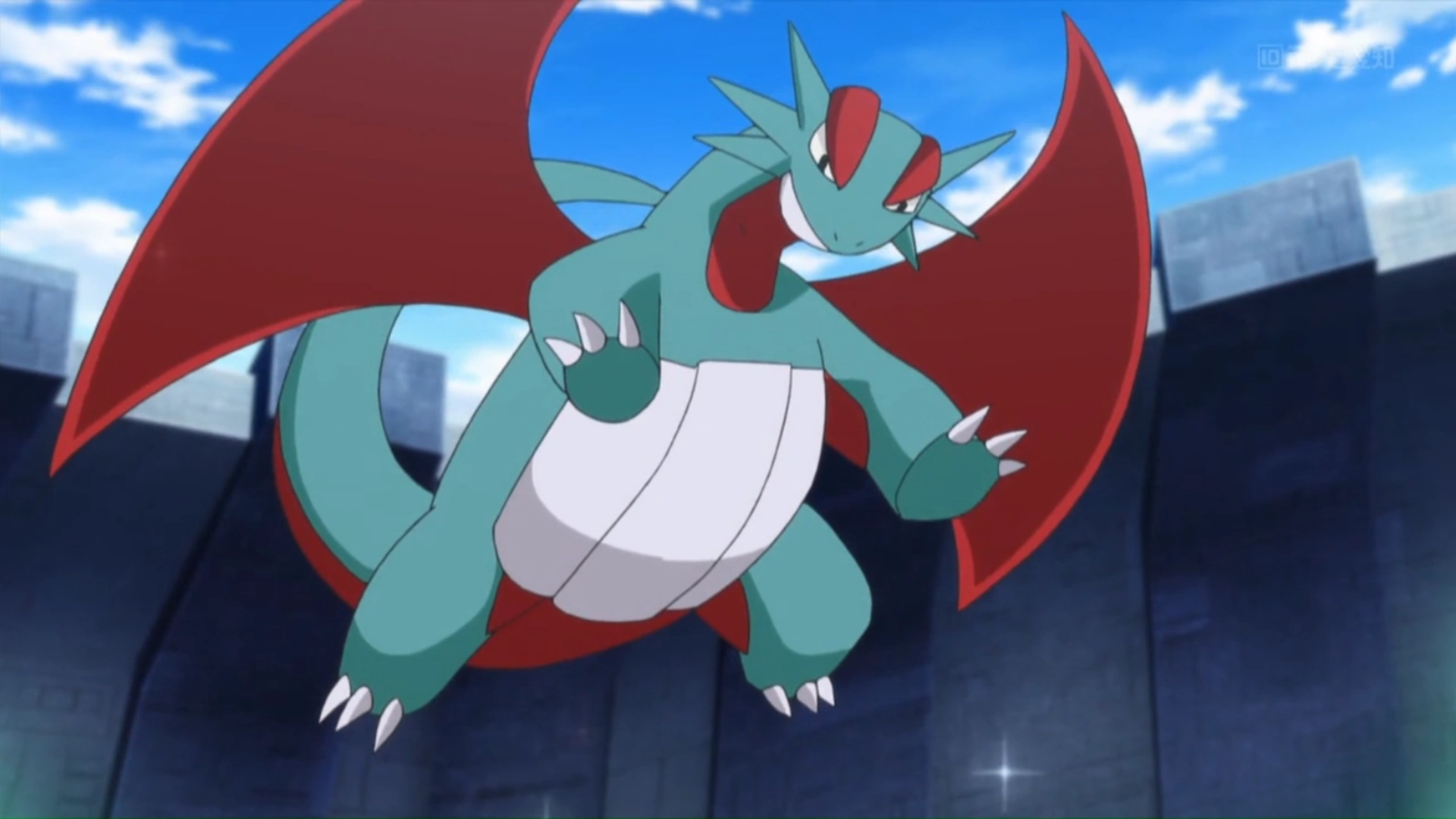 Salamance is originally from the Hoenn region (Image via TPC)