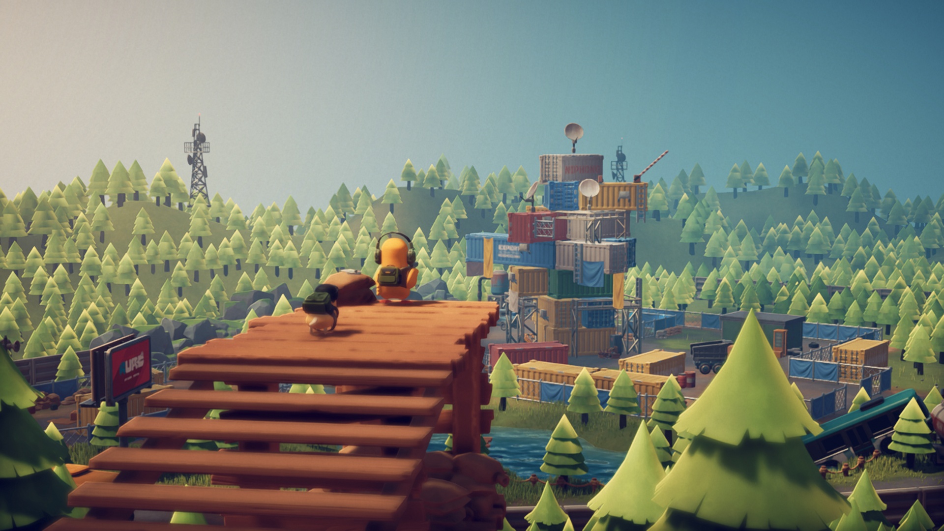 Travel to Farm Town in Escape From Duckov (Image via bilibili | Deltia’s Gaming)