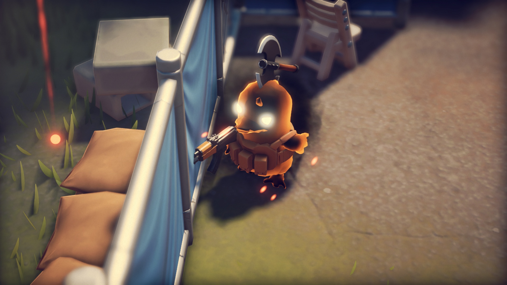 Defeat Pato Chapo in Escape From Duckov (Image via bilibili | Deltia’s Gaming)