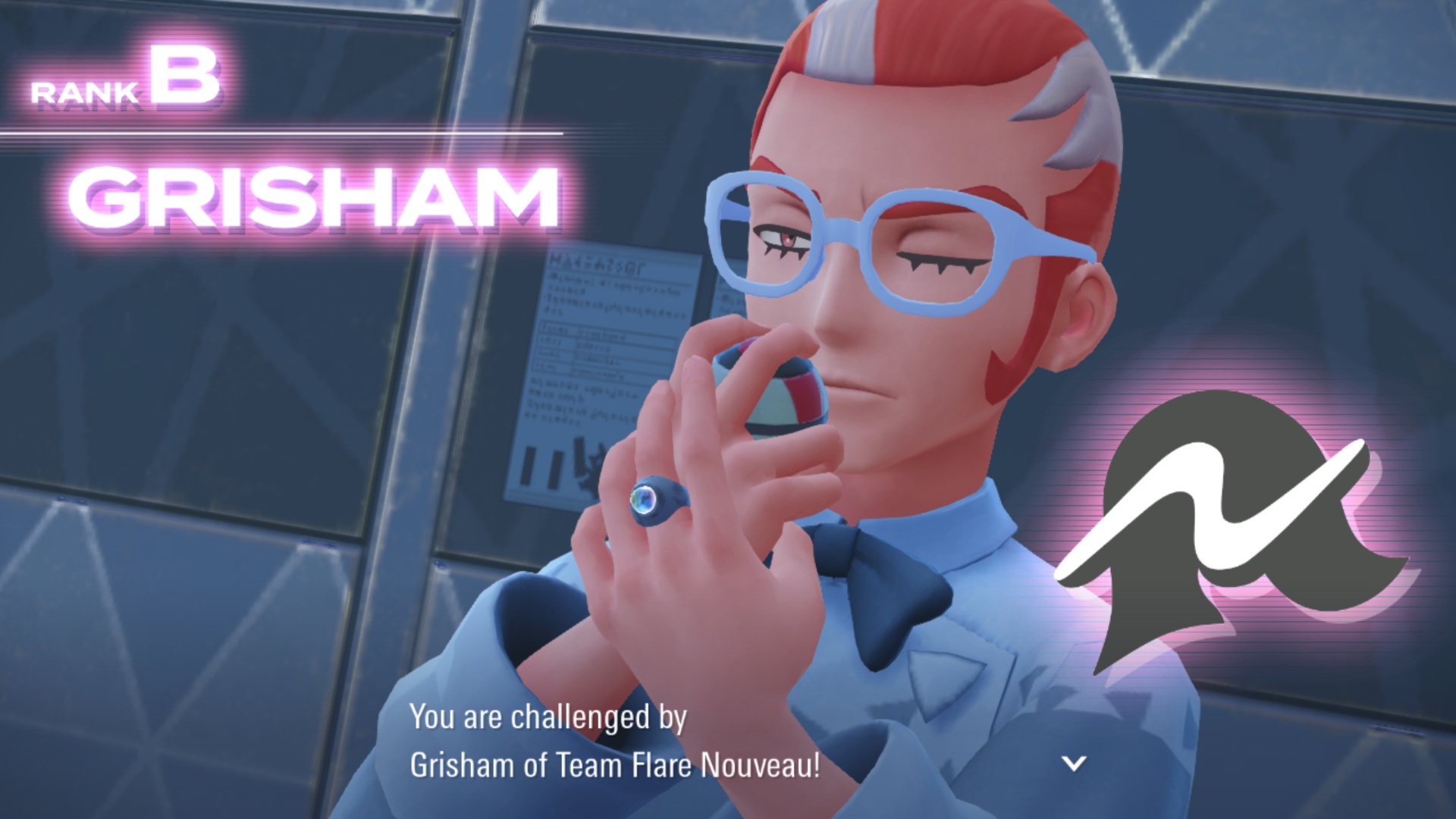 Defeat Grisham in Pokemon Legends Z-A (Image via TPC)