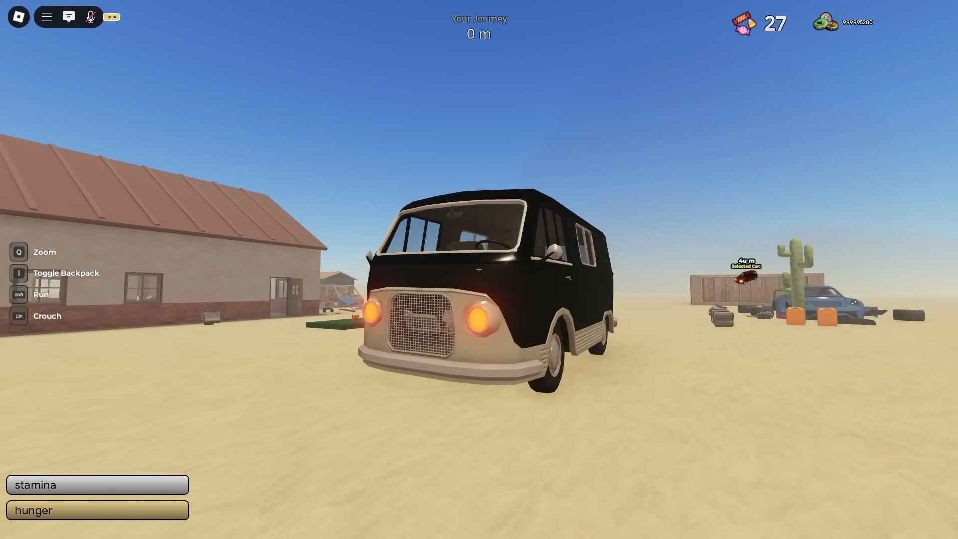 Monster Machine in A Dusty Trip (Image via Roblox Corporation)