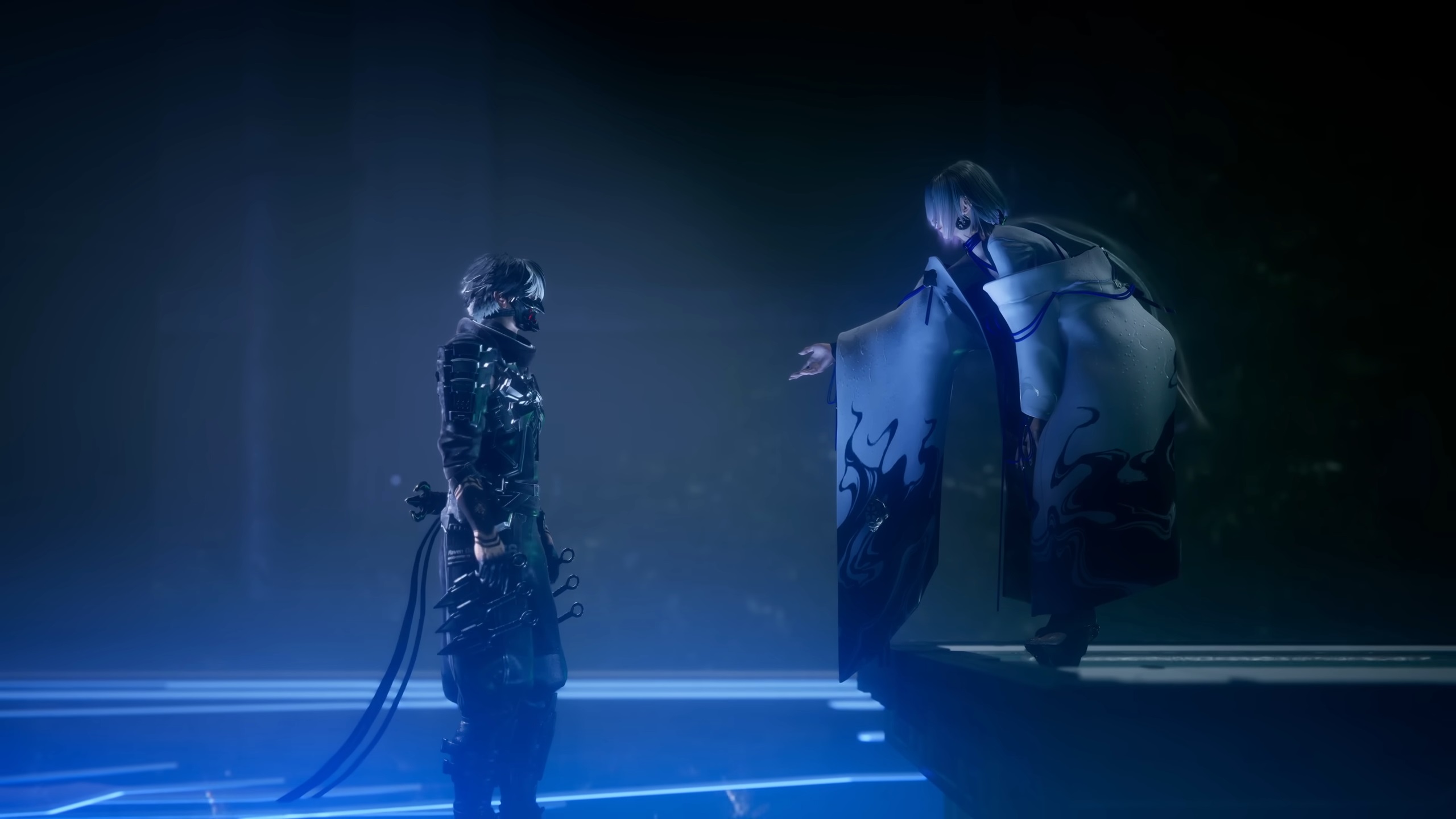 Picture of Ryu and Seori in Ninja Gaiden 4
