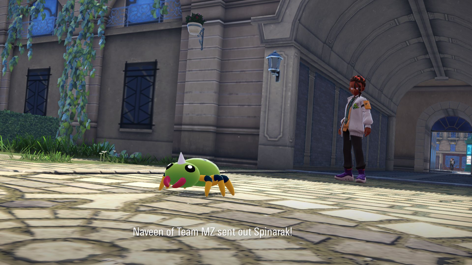 Naveen wants to battle! (Image via The Pokemon Company)