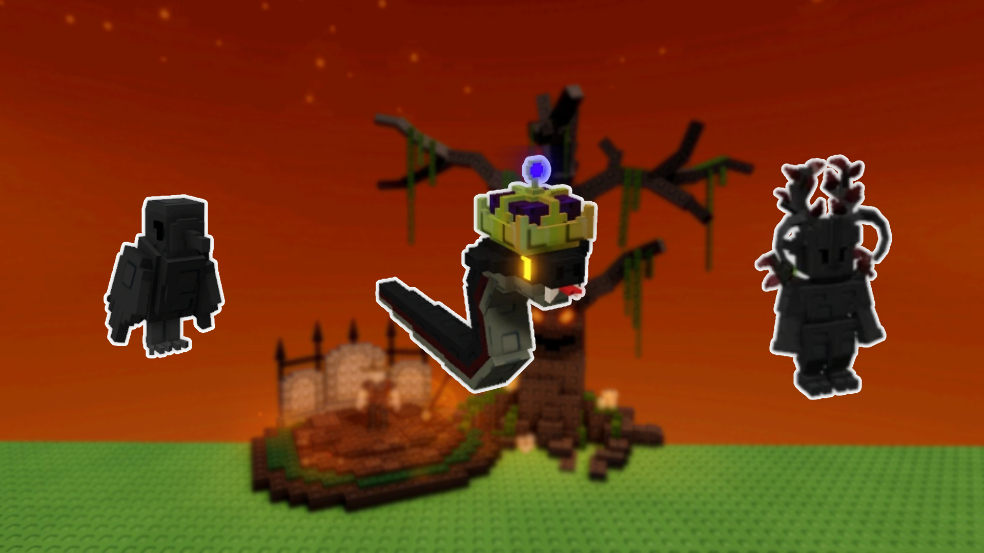 New Halloween pets in Grow a Garden Ghoul Garden 2 Update (Image via Roblox Corporation)