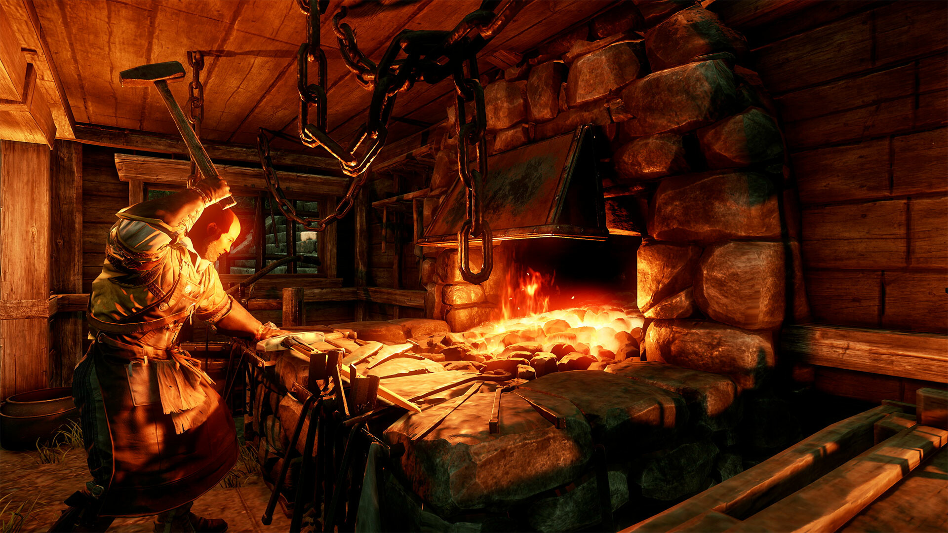 Smelting in New World (Image via Amazon Games)