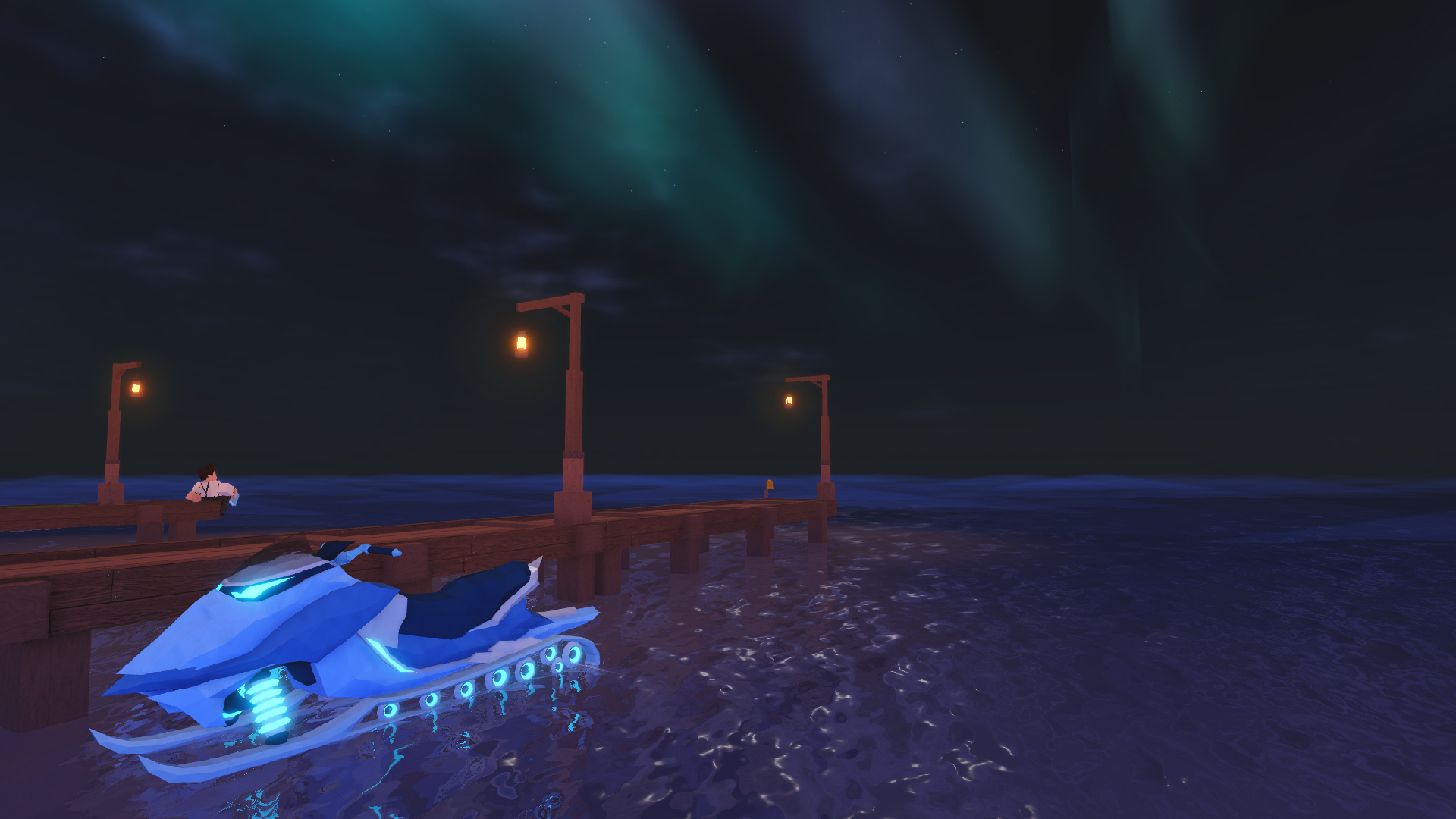 Night of the Fireflies in Fisch (Image via Roblox Corporation)