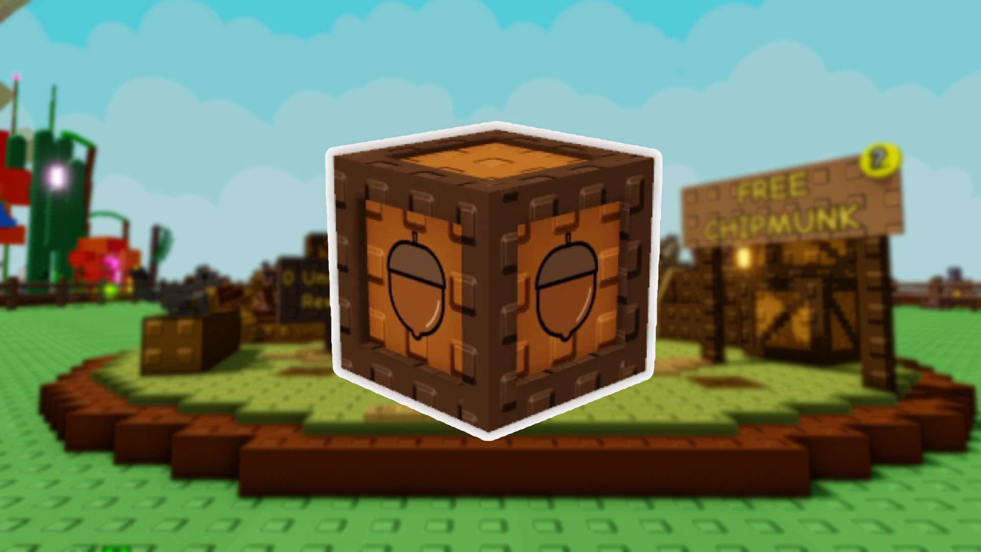 Nutty Crate items in Grow a Garden (Image via Roblox Corporation)