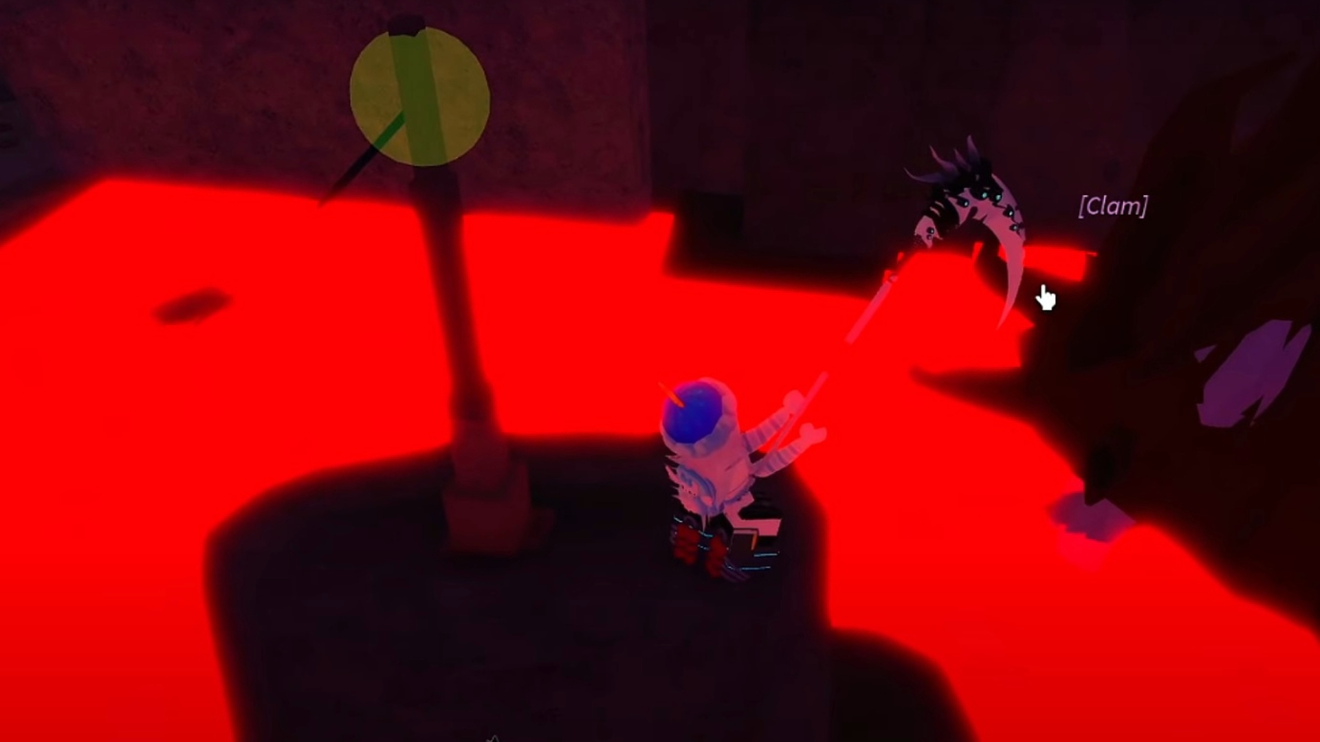 Once the Eruption Event begins, start fishing at the Roslit Volcano