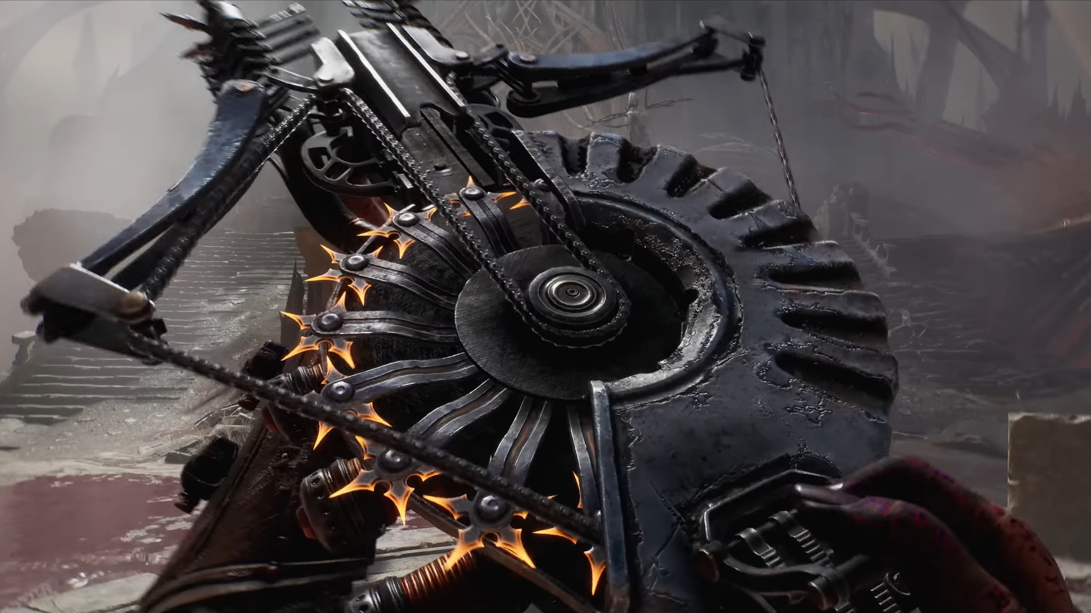Picture of The Electrodriver weapon with an updated design